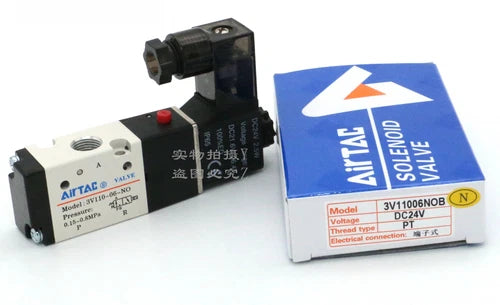 1PC 3V110-06-NO AC220V 110V DC 12V 24V 3V11006NO Solenoid Valves Air Valves