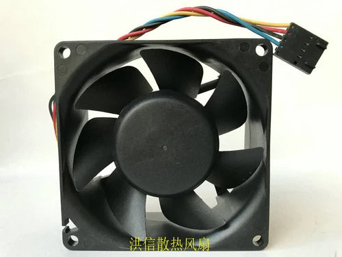 1PC Fan cooling fan 4 Wire 5 Pin PMD1208PMB1-A DC12V 9.1W 8CM 8038