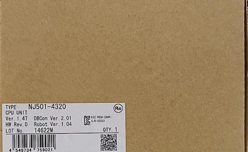 NJ501-4320 1PC Omron CPU unit controller NJ5014320