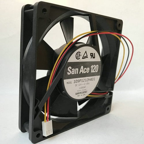 One For SANYO 109P1212H401 DC12V 0.45A 3-wire axial fan Free Shipping