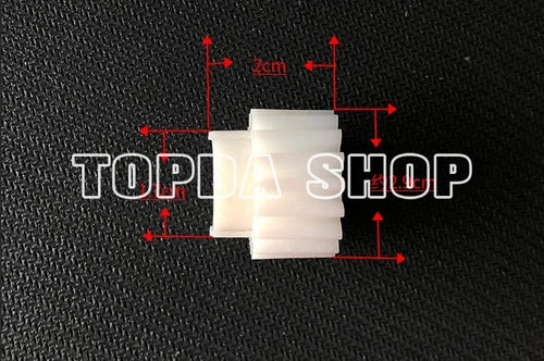 2PCS plastic wheel massage chair walking motor gear track wheel edge