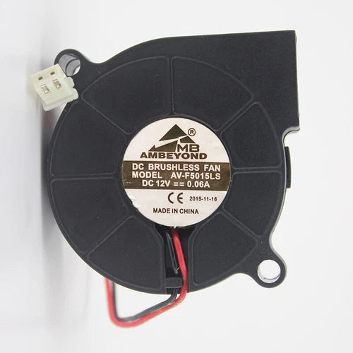 1pcs Ultra-quiet Humidifier Fan 12V 0.06A AV-F5015LS 5CM Turbo Blower 5015