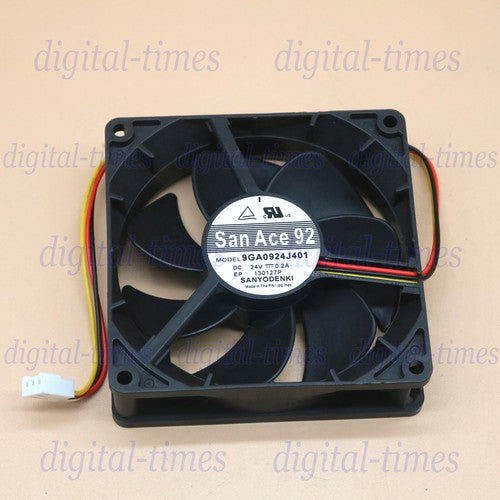 One For SANYO 9GA0924J401 24V 0.2A inverter equipment cooling fan
