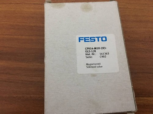 1 PCS FESTO 161363 Solenoid valve CPV14-M1H-2X3-OLS-1/8