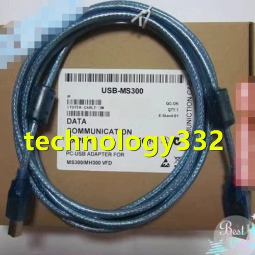 1PC Square port usb inverter debugging cable MS300/MH300 series
