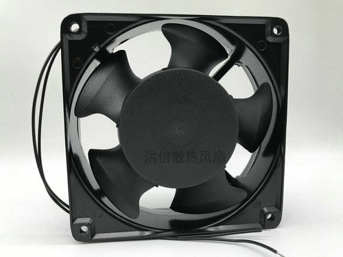 1 pcs JD FANEC Fan 12038H1BL 110V/120VAC 0.26A 12038 12CM 2 Wire aluminum frame