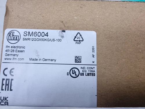 IFM SM6004 One Flow Meter Sensor SM6004 In Box ping
