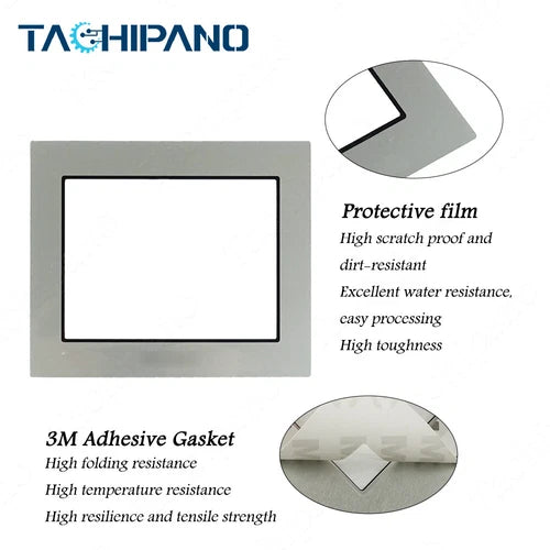 for 2980070-02 2980070-04 Glass Panel with Front Overlay 3180050-01 Touch Screen
