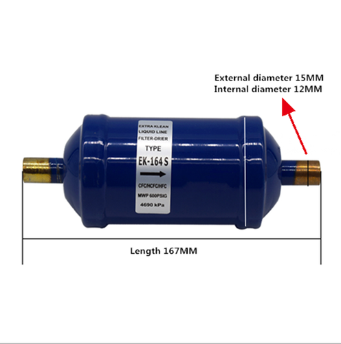 EK-164/EK164S Filter Dryer Air Conditioning Cold Storage Heat Pump Refrigerant