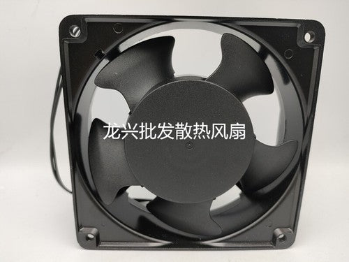 1 PCS XINDAFAN fan XD12038AC XD12038A2HB 220V 12038 12CM Aluminum frame 2 wire