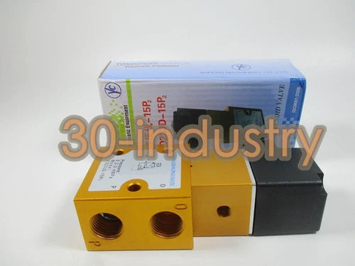 1PC 2-Position 3-Way High Pressure Solenoid Valve DC24V/AC220V YO23JD-15P2