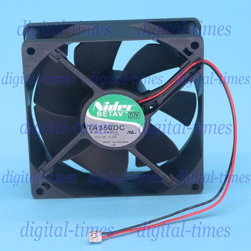 NIDEC TA350DC M35519-51 DC24V 0.16A 90*90*25mm 2pin cooling fan FAST DELIVERY