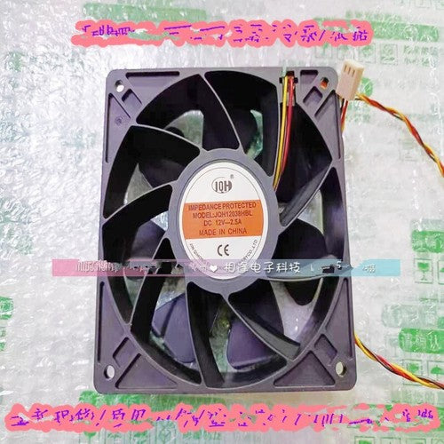 1 PCS JQH Fan JQH12038HBL DC12V 2.5A 12038 12CM 3 pin high air volume fan