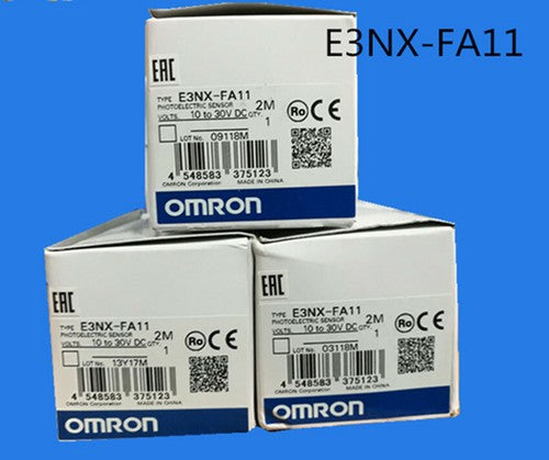 1pc Omron E3NX-FA11 2M Dual Digital Display Fiber Amplifier Infrared Sensor