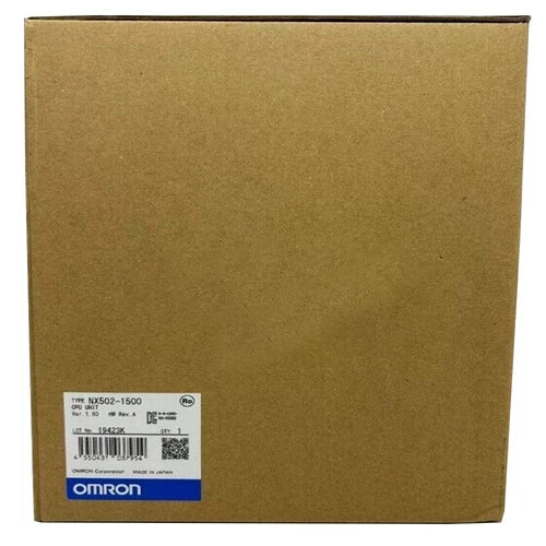 NX502-1500 Sealed Omron PLC MODULE NX series NX502 CPU Unit NX502-1500