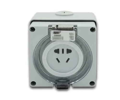 10PC FIT FOR ZA66SO310 (10A five-hole) Outdoor Waterproof Socket