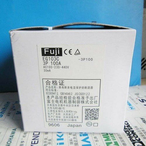 One Circuit Breaker For FUJI EG103C 100A 3P Free Shipping