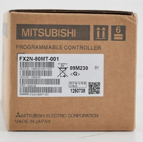 FX2N-80MT-001 1PCS Mitsubishi PLC Module FX2N80MT001 fx2n80mt001