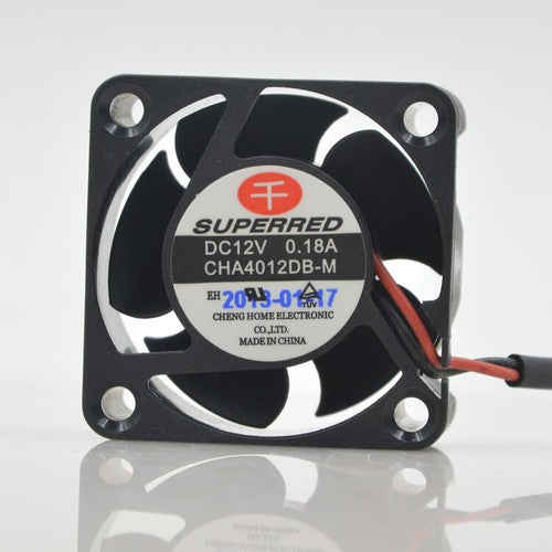 1pc Suppered 4020 CHA4012DB-M fan 40*40*20mm 2pin 12V 0.18A