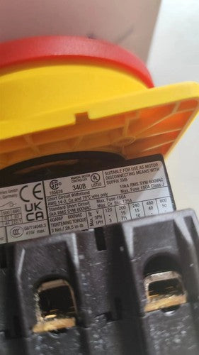 1 pcs EATON/MOELLER P3-63 Load isolation switch P3-63/EA/SVB 63A