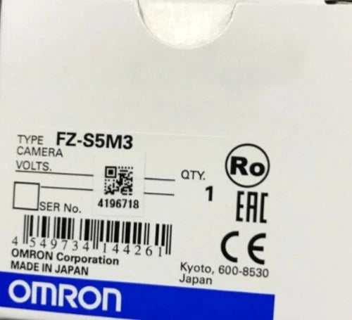 FZ-S5M3 OMRON FZS5M3 Industrial Camera