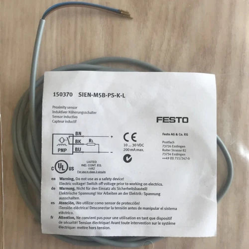 1PC Proximity Switch SIENM5BPSKL SIEN-M5B-PS-K-L 150370