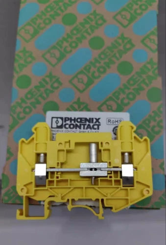 50pcs Phoenix Breaking Test Terminal UT 6-T-HV P/P YE Order Number 3001351