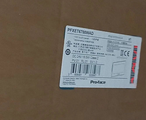 PFXET6700WAD Pro-face PFXET6700WAD Proface HMI Touch Screen