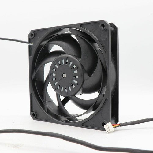 SERVO D1225C12B8AS-00 4-wire 12V 0.35A Mute Energy-saving Automatic Cooling Fan