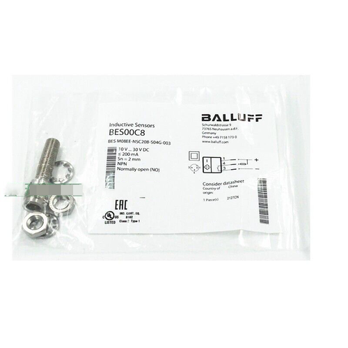 1PC FOR Balluff BES00C8 Proximity switch sensor BES M08EE-NSC20B-S04G-003