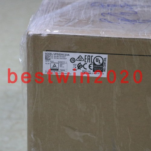 1PS Delta Inverter series VFD220C23A-21 220V 23KW 3P ship ship after 8 weeks