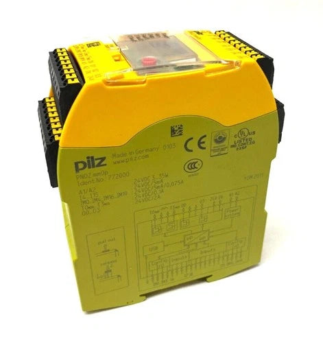772000 PILZ PNOZ PZE 9 24VDC 8no 1nc 772000 Safety Relay