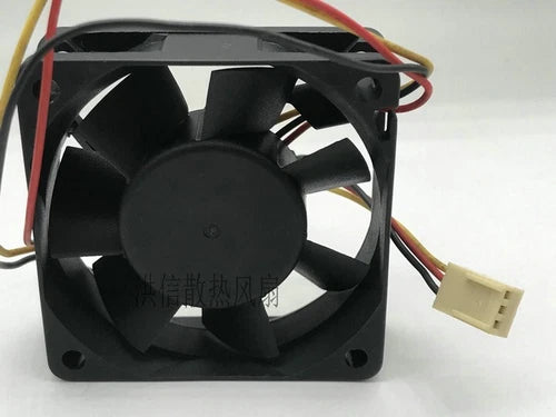 1 PCS Fan DC 12V 1.0W 6020 6CM 3 Pin KDE1206PKV3 Cooling Fan