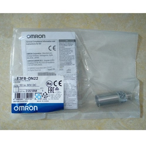 Omron cylindrical photoelectric sensor E3FB-DN22 free shipping