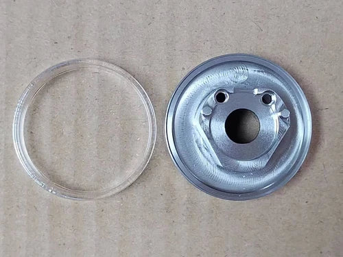 1PC lower half shell + OMP40-2 Probe fittings Glass circle