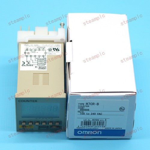 1PC Timer H7CR-B 100/240VAC OMRON FREE SHIP