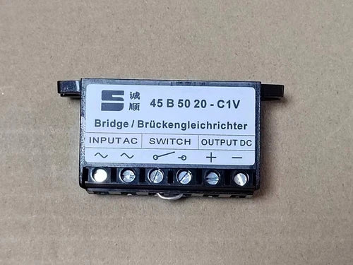 1PC Bridge / Brückengleichrichter Motor brake Rectifier 45 B 50 20-C1V