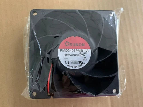 1PC 80x80x38mm 8cm 2-wire Converter Cooling Fan PMD2408PMB1-A DC 24V 9.6W 8038