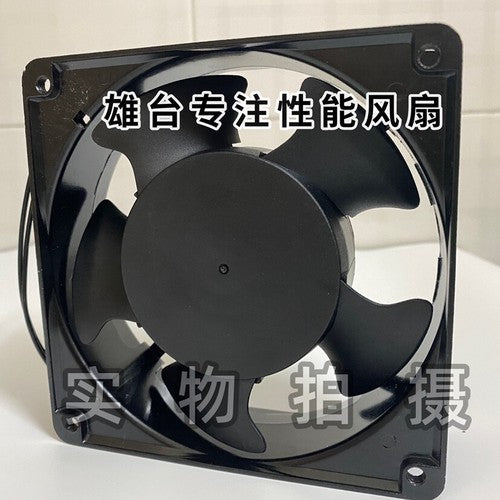 1 PCS SOMREAL Fan XY12038HBL AC220V 12038 12CM 2 wire cooling fan