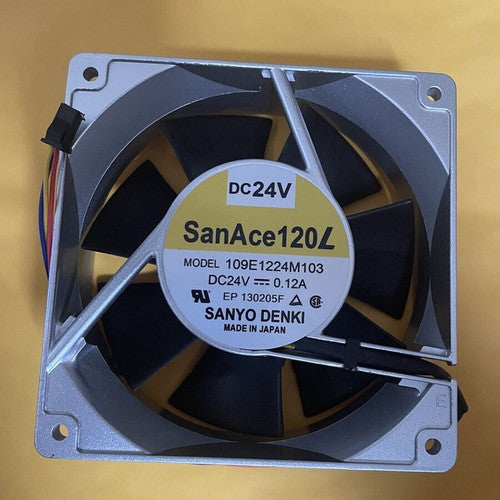 One For SANYO SANACE120L 109E1224M103 24V 0.12A aluminum frame fan