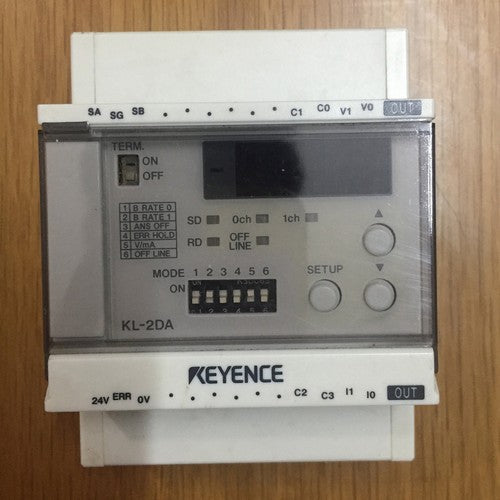 1pc keyence Remote analog output module KL-2DA one Year Warranty