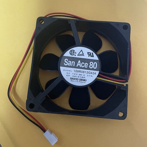 One For SANYO 109R0812G424 12V 0.37A cooling fan Free Shipping