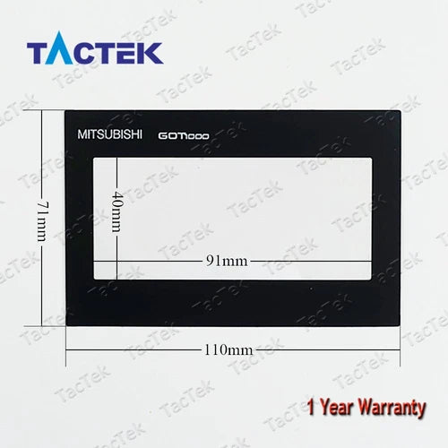 1SET for GT1020-LBDW GT1020-LBDW2 GT1020-LBL-C + Overlay Touch Screen Panel