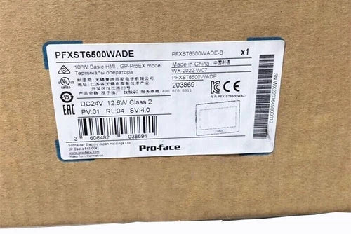PFXST6500WADE Pro-face PFXST6500WADE Proface HMI Touch Screen