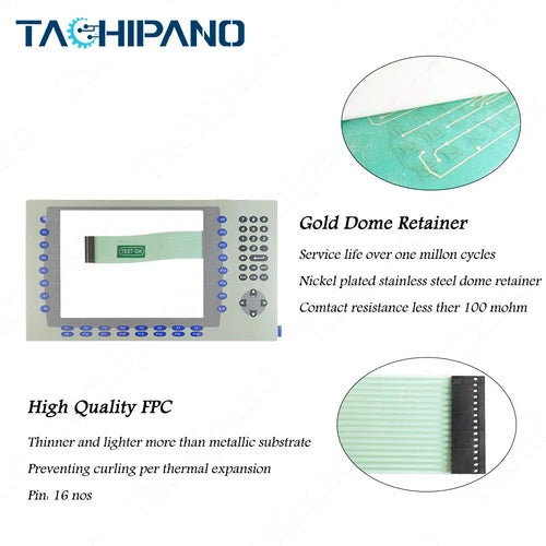 1PC for 2711P-RDK10C Panelview Plus 1000 Keyboard Membrane Keypad