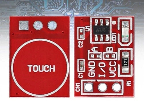 50pcs Touch Button Modular Self-Locking Micro Capacitive Single Ttp223