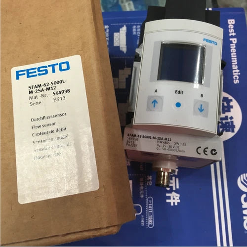 1PC FESTO SFAM-62-5000L-M-2SA-M12 Flow Sensor 564938 ping