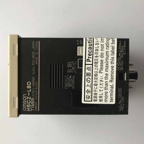 OMRON Timer H5CZ-L8D H5CZ-L8D 12-24VDC 24VAC FREE SHIPPING