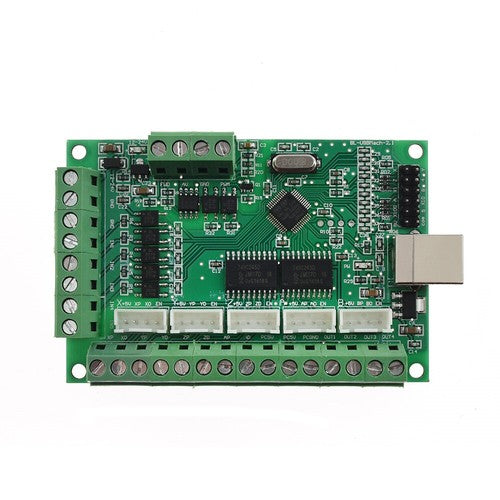CNC USB MACH3 100Khz Breakout Board 5 Axis Interface Driver Motion Control C2U6-
