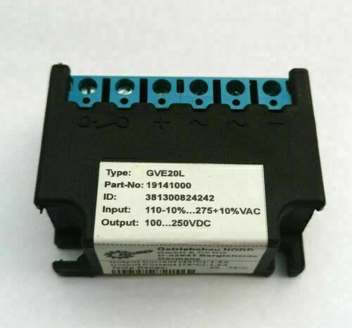 1x GVE20L (19141000) AC275V DC250V motor controller rectifier device